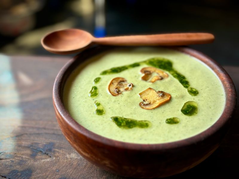 Zupas tomato basil soup for catering